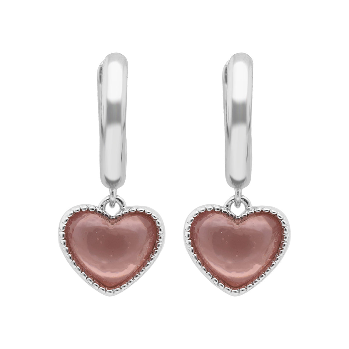 ARETES COACH 9.1 BOWTIQUE PLATEADO