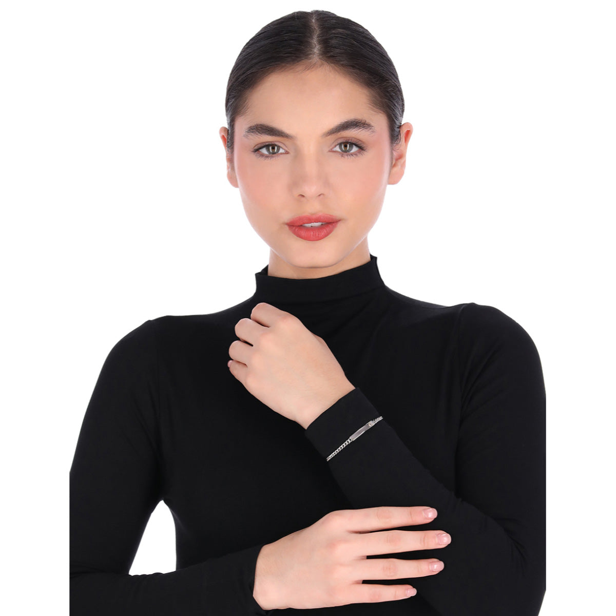 PULSERA COACH 11.1 FEM PUNK PLATEADO