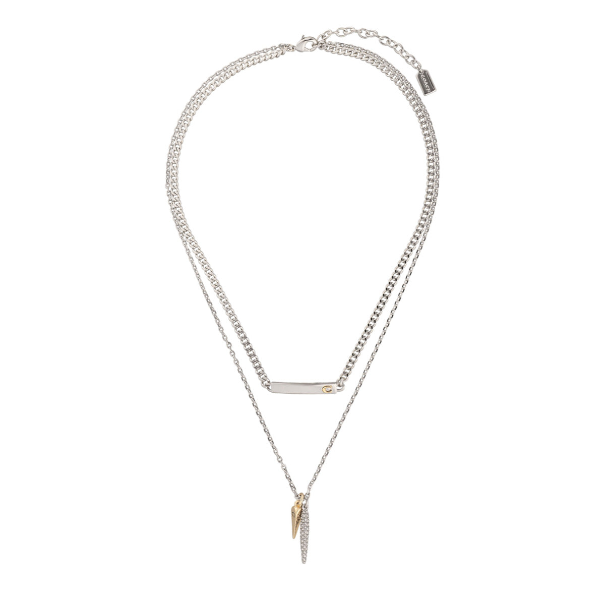 Collar Coach Color Plateado 37491626Two975