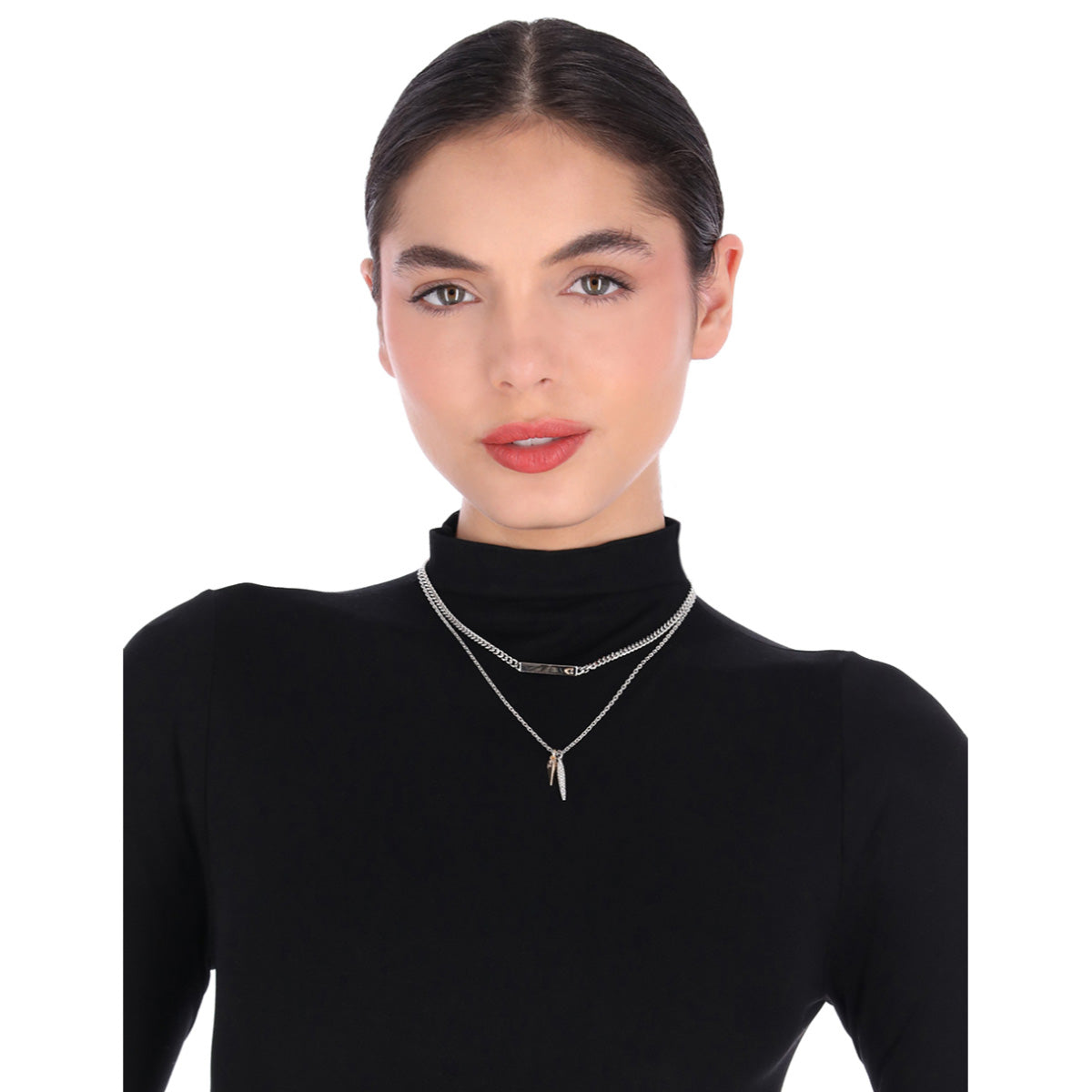 COLLAR COACH 11.1 FEM PUNK PLATEADO