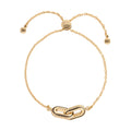 PULSERA COACH 10.1 STITCHED CHAIN DORADO