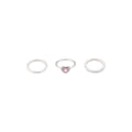 SET COACH 12.1 VDAY HALO HEARTS BOXED PLATEADO