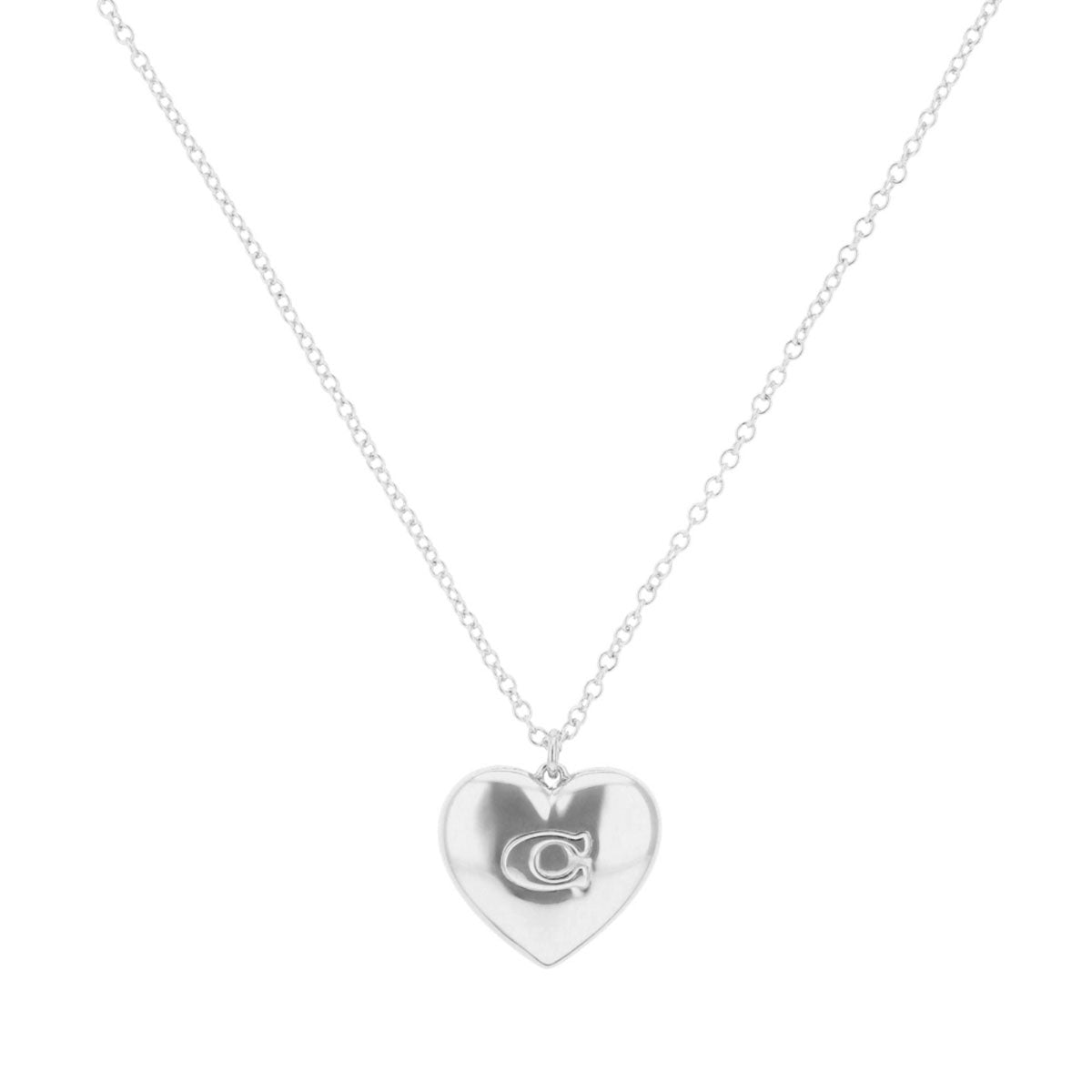 COLLAR COACH 5.1 HEARTS AND QUILTED CUT OUT PLATEADO
