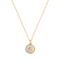 COLLAR COACH 4.1 MOP COIN DORADO
