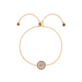 PULSERA COACH 4.1 MOP COIN DORADO