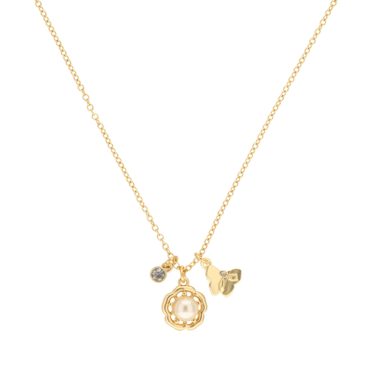 SET COACH 3.1 MDAY PEARLS AND FLORALS DORADO
