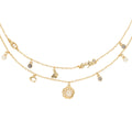 COLLAR COACH 3.1 MDAY PEARLS AND FLORALS DORADO
