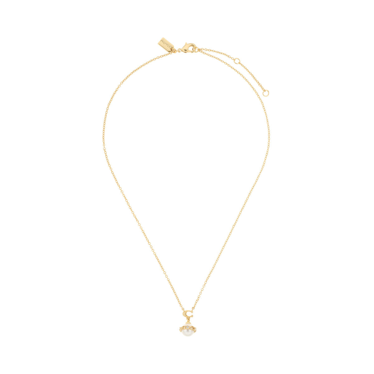 COLLAR COACH 3.1 MDAY PEARLS AND FLORALS DORADO