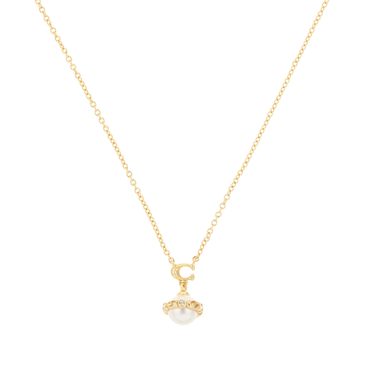 COLLAR COACH 3.1 MDAY PEARLS AND FLORALS DORADO