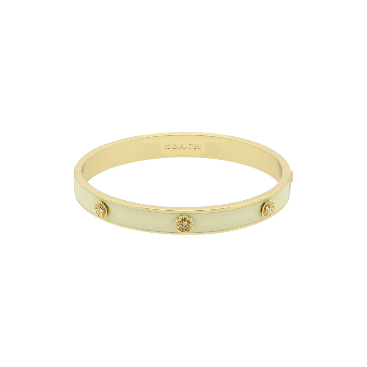 PULSERA COACH 3.1 MDAY PEARLS AND FLORALS IVORY