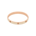 PULSERA COACH 3.1 MDAY PEARLS AND FLORALS ROSEGOLD