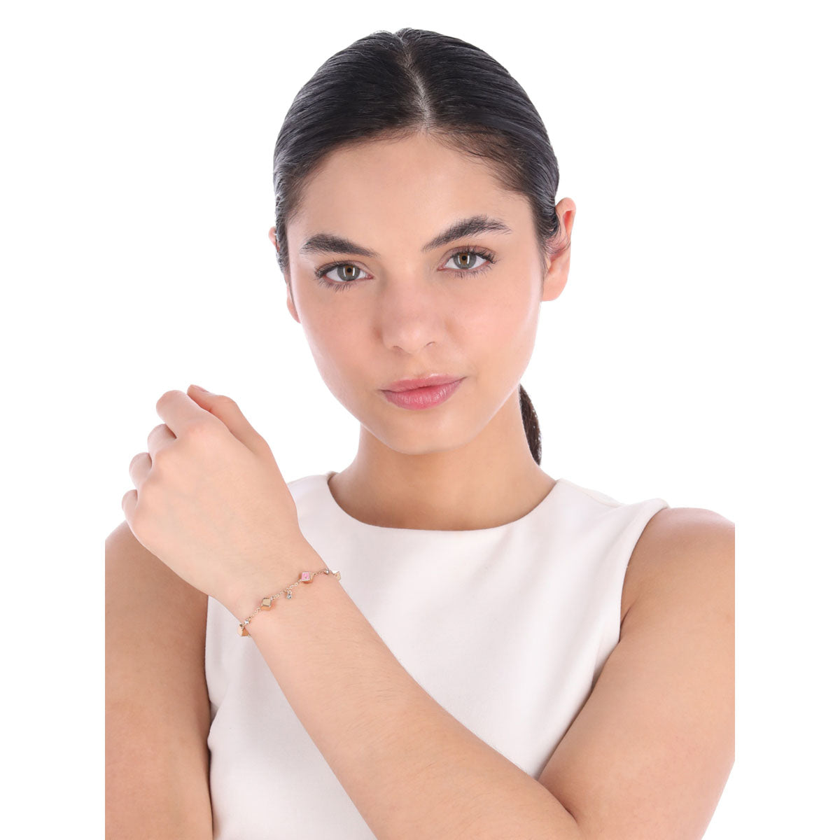 PULSERA COACH COLOR dorado FORMA LETRAS 37527572GLD966
