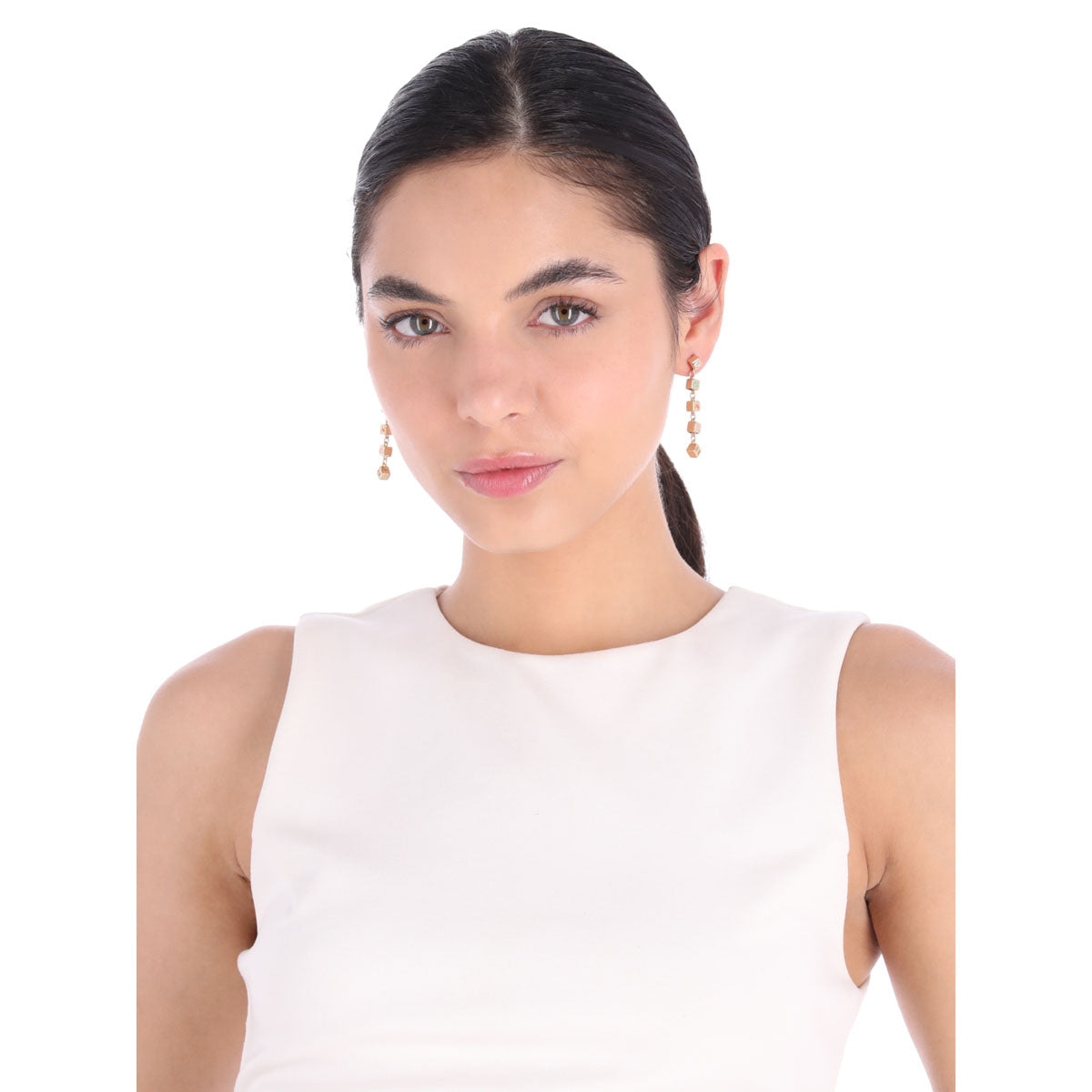 ARETES COACH 7.1 COACH BEADS DORADO