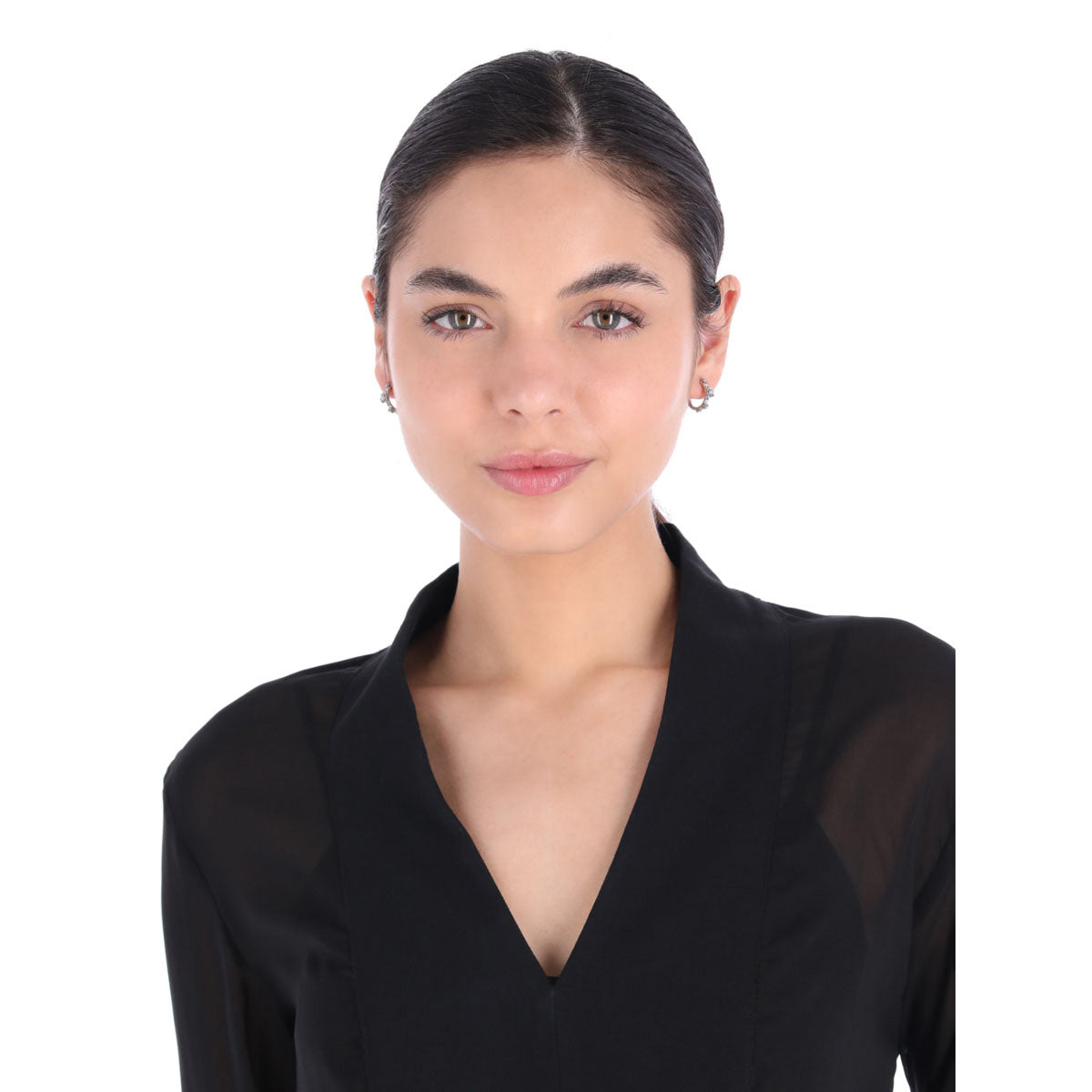 ARETES COACH 8.1 HANDBAG SHOP PLATEADO