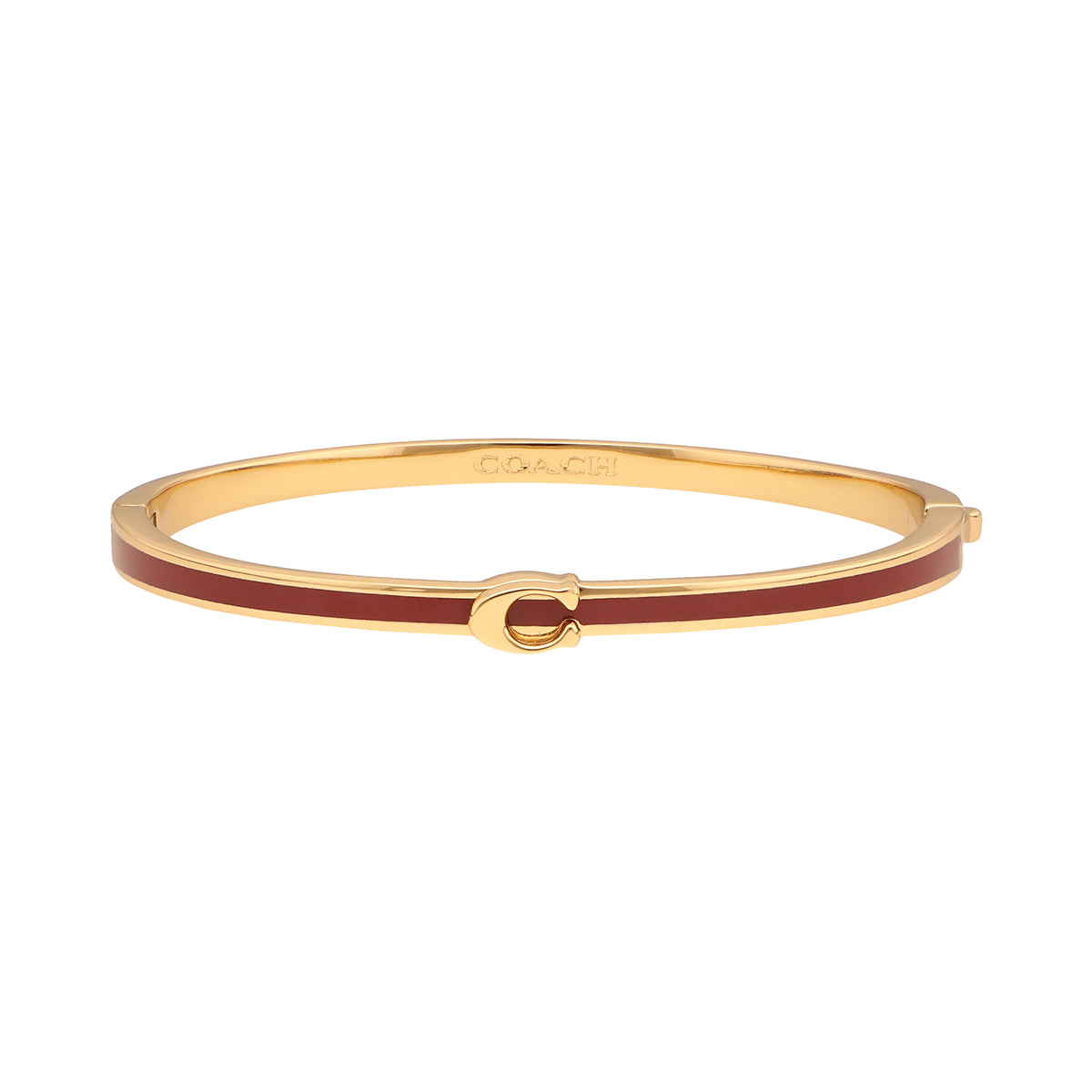 PULSERA COACH COLOR Roja FORMA BANGLE 37541322GLD600