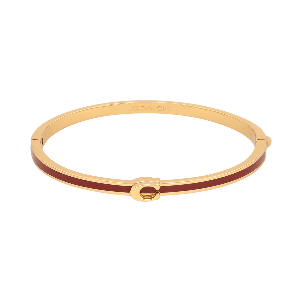 PULSERA COACH COLOR Roja FORMA BANGLE 37541322GLD600