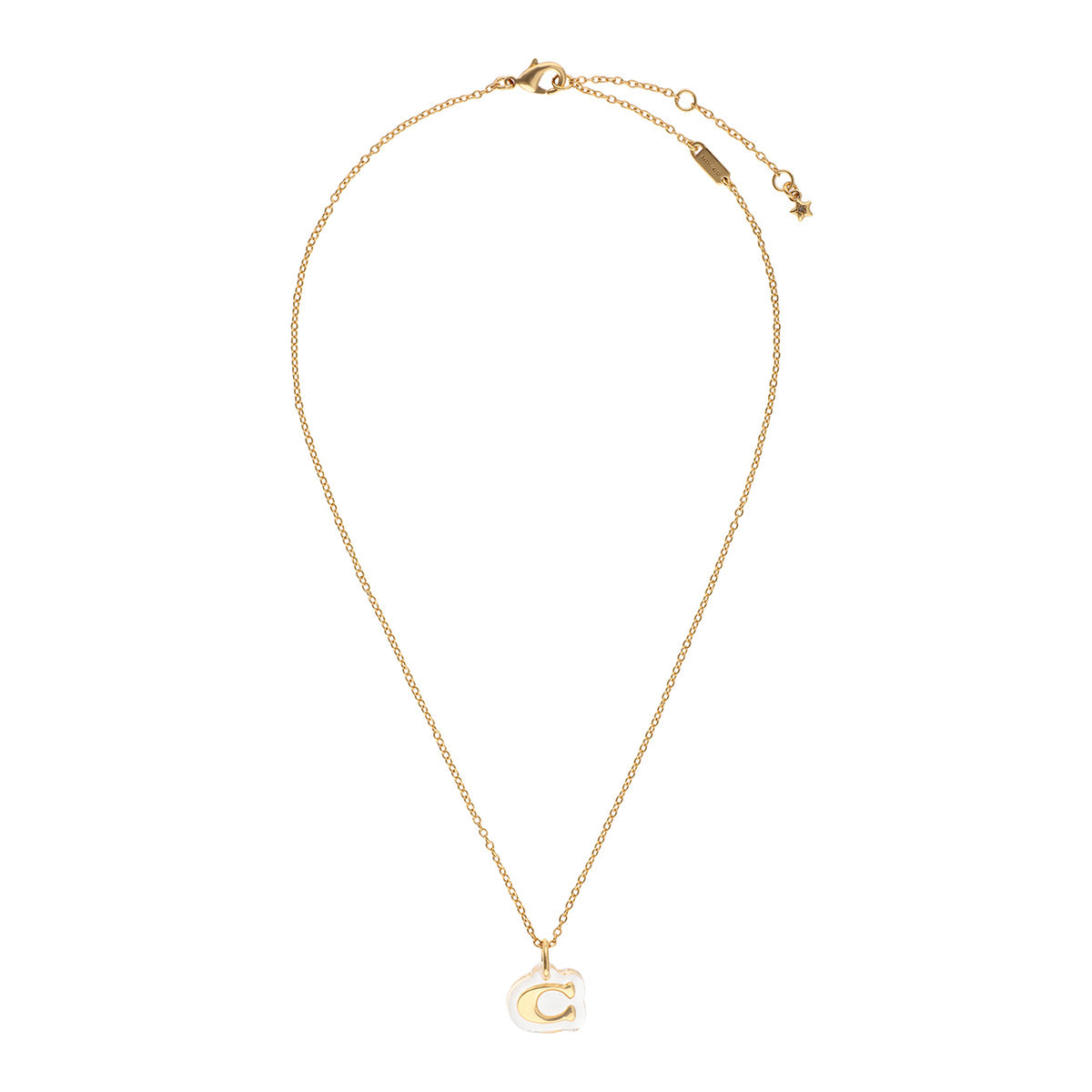 COLLAR COACH 10.1 EMBEDDED LUCITE DORADO