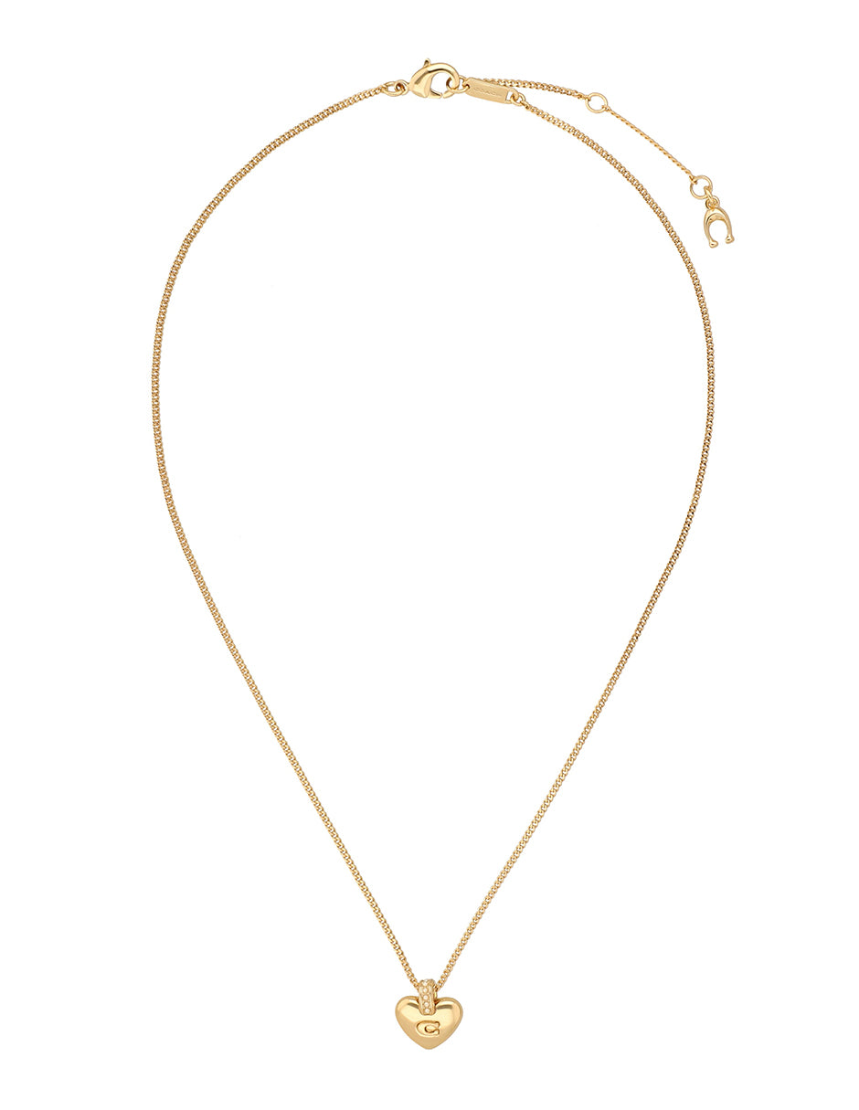 COLLAR COACH COLOR dorado FORMA CIRCULAR 37557559GLD710