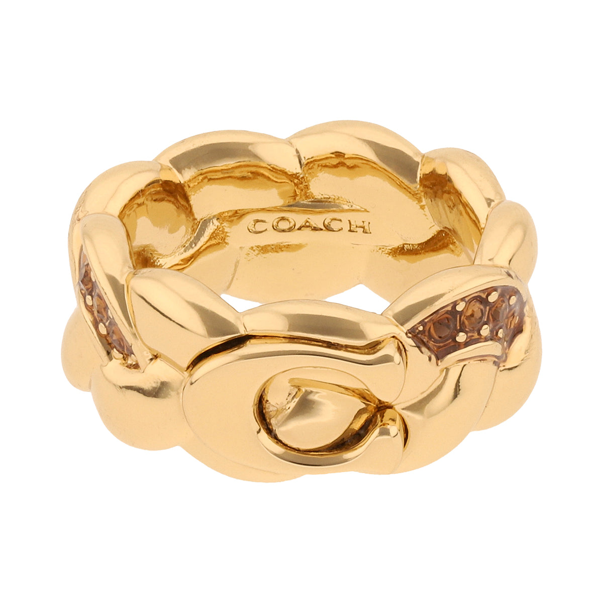 ANILLO COACH COLOR DORADO 37557607GLD710