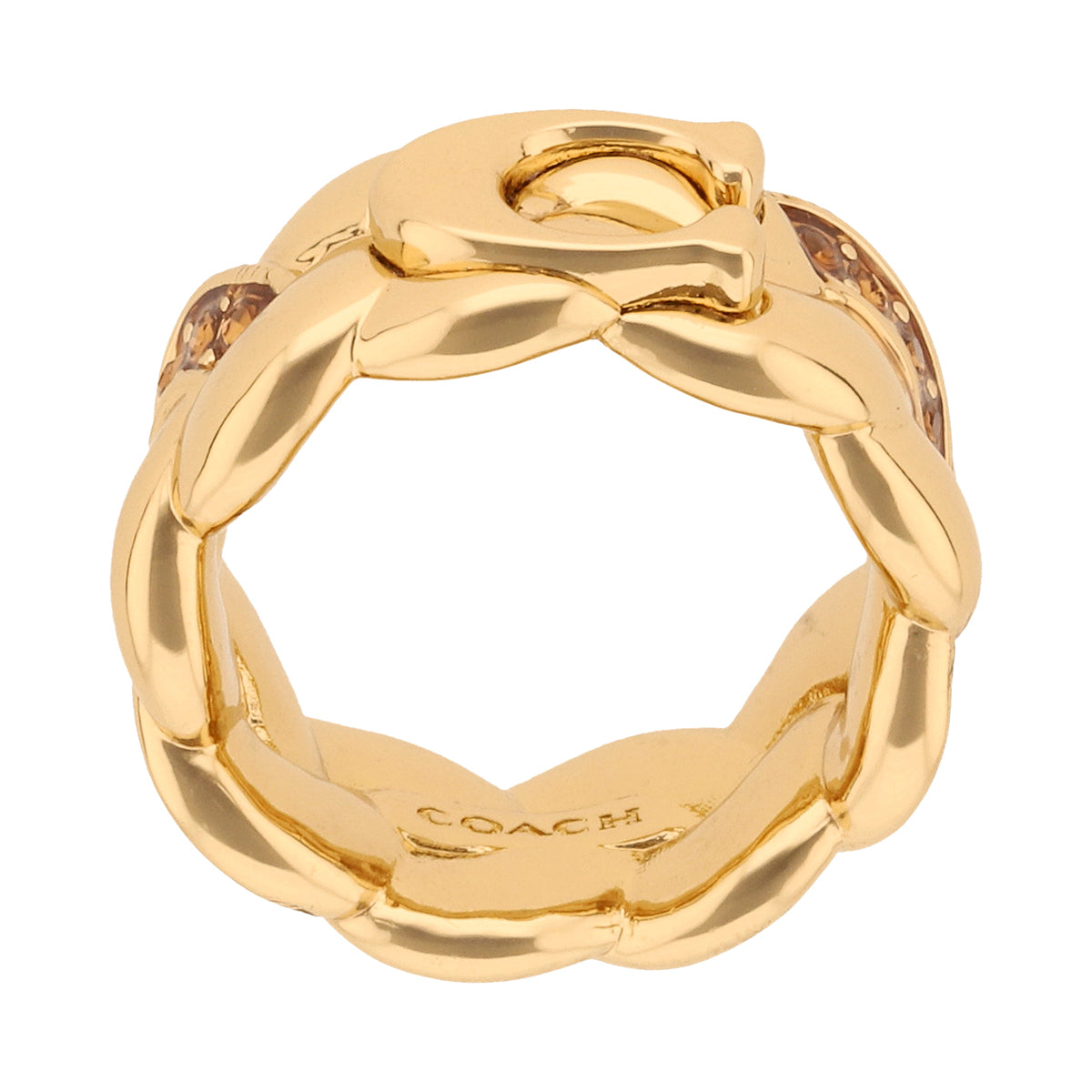 ANILLO COACH COLOR DORADO 37557607GLD710
