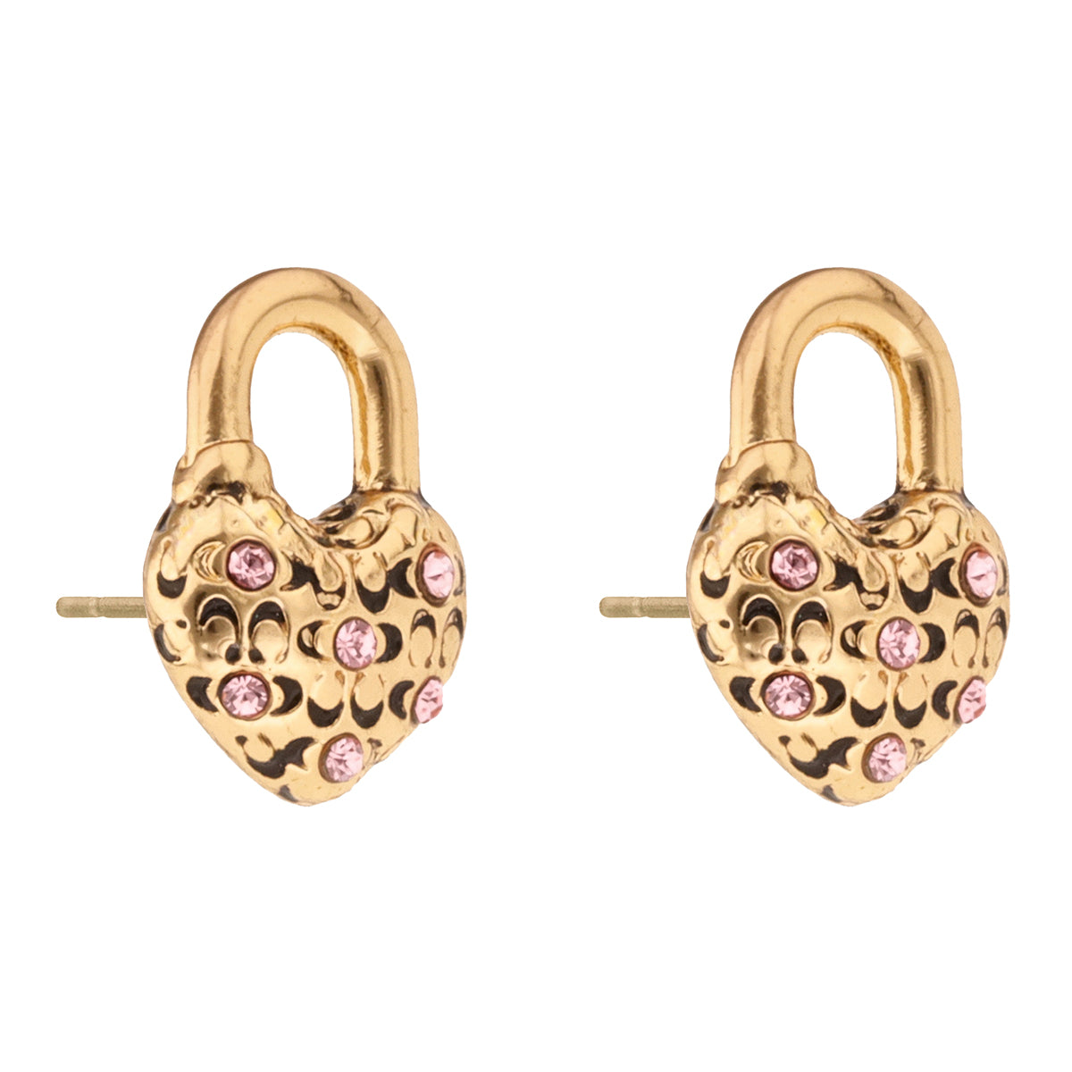 ARETES COACH COLOR DORADO FORMA BOTON 37559722GLD710