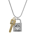 COLLAR STEVE MADDEN LOCK GROUP PLATA