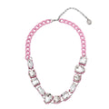 COLLAR STEVE MADDEN SM W HEARTS COLOR ROSA