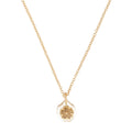 Collar Coach Dorado Familia Embedded Lucite Tea Rose   Dorada