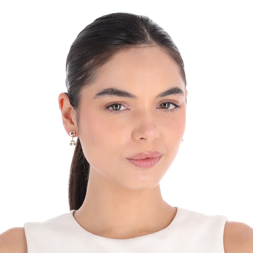 Aretes Coach Dorado Familia 4.1 Charms Cerezas   Dorado