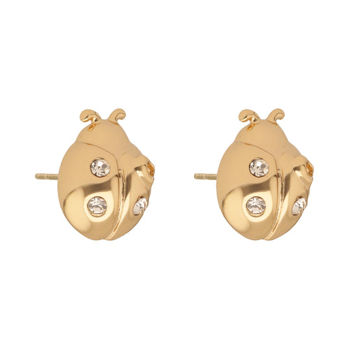 Aretes Coach Dorado Familia  Spring Tearose Catarina   Dorados