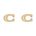 Aretes Coach Color Dorado Para Mujer 571173GLD100
