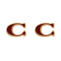 Aretes Coach Color Dorado Para Mujer 571173GLD601