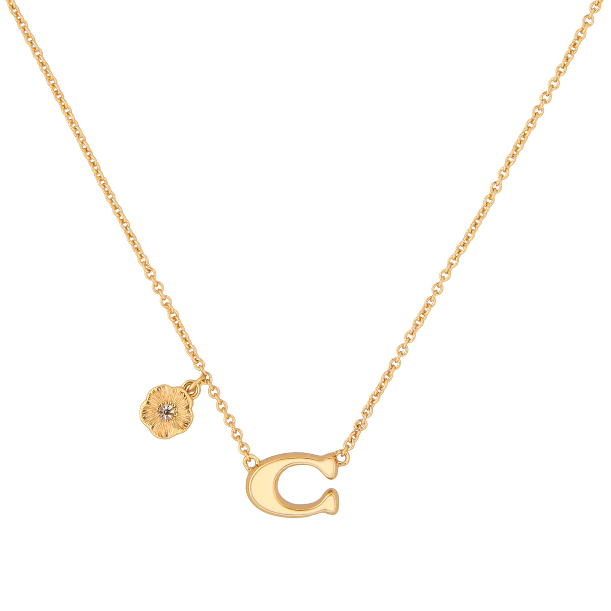 Collar Coach Color Dorado Para Mujer 571532GLD100