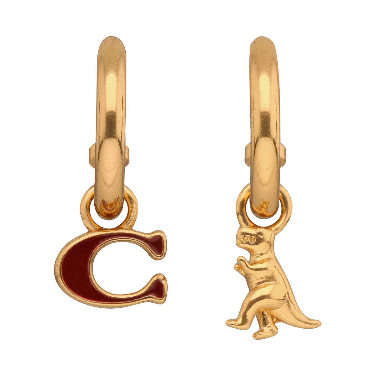 Aretes Coach Color Dorado Para Mujer Contenido 1 Par De Aretes, 572245GLD601