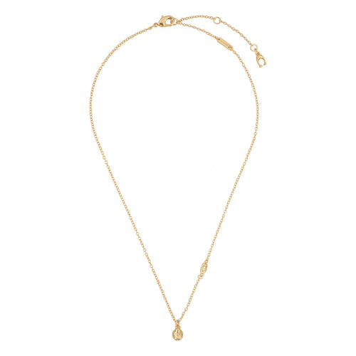 Collar Coach Dorado Familia  Spring Tearose Catarina   Dorado