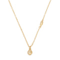 Collar Coach Dorado Familia  Spring Tearose Catarina   Dorado