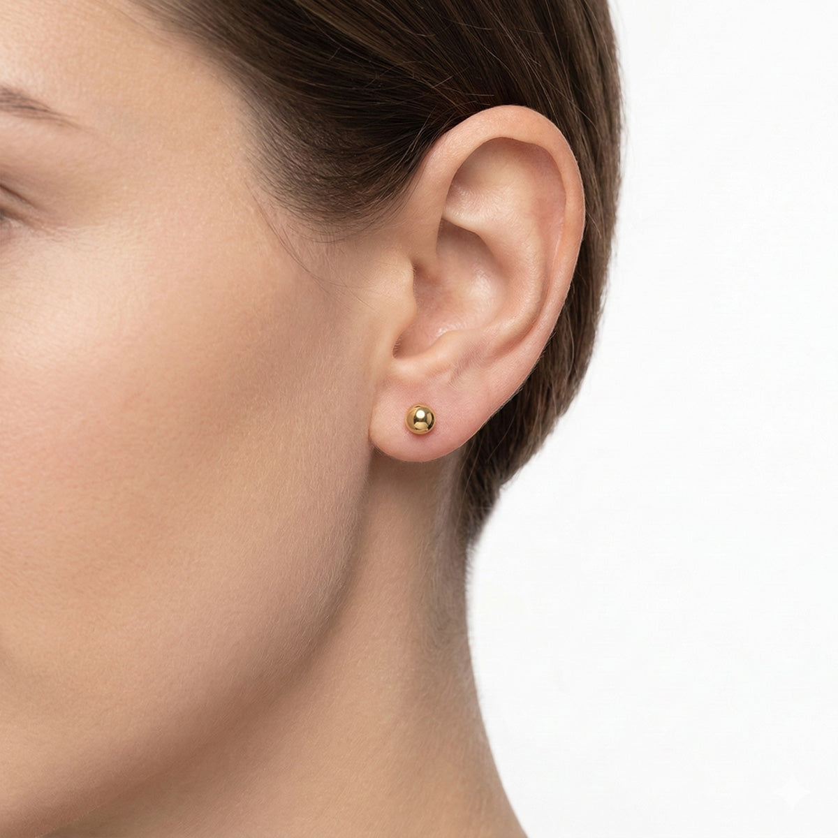 ARETES ANNE KLEIN ALEACION DE METALES COLOR DORADO FORMA CIRCULAR 60155736_B