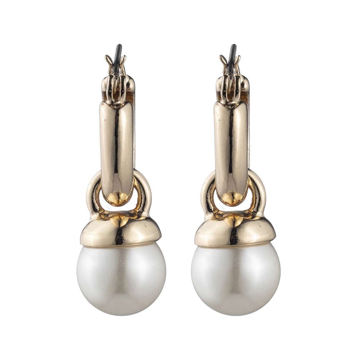 ARETES ANNE KLEIN ALEACION DE METALES COLOR DORADO FORMA CIRCULAR 60156600_B