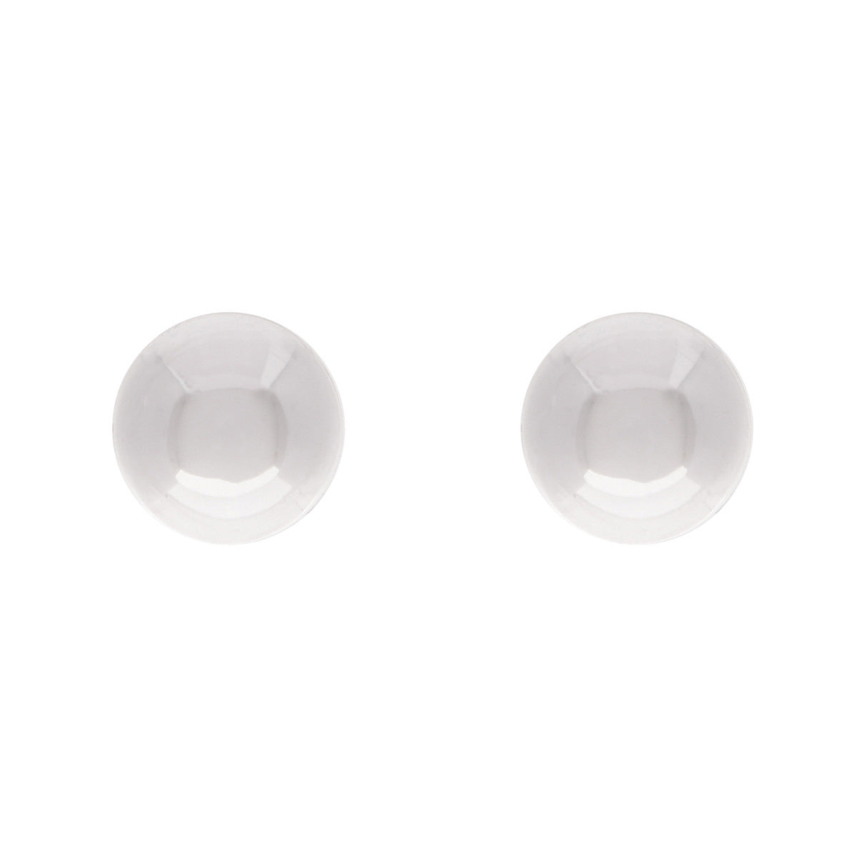 ARETES ANNE KLEIN BASIC AK SILVER PLATEADO