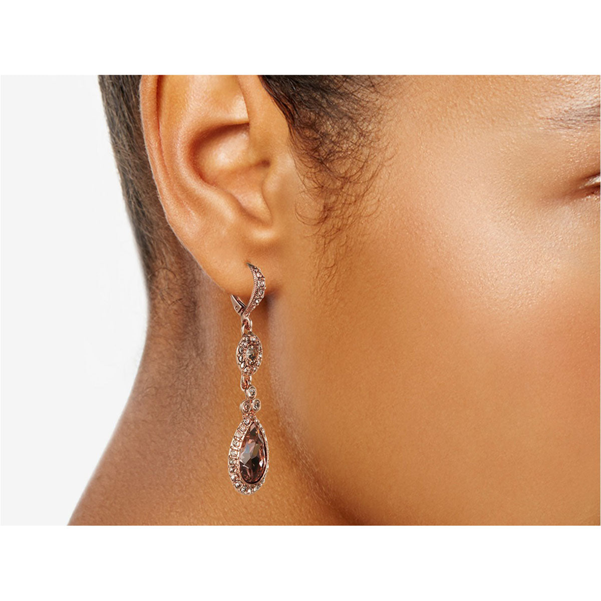 ARETES GIVENCHY BASIC ROSE GOLD ORO ROSA