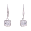 ARETES ANNE KLEIN BASIC AK SOCIAL PLATEADO