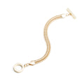 PULSERA ANNE KLEIN ALEACION DE METALES COLOR DORADO FORMA ENTRELAZADA 60394118_B
