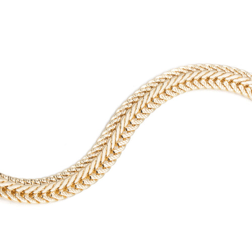 PULSERA ANNE KLEIN ALEACION DE METALES COLOR DORADO FORMA ENTRELAZADA 60394118_B