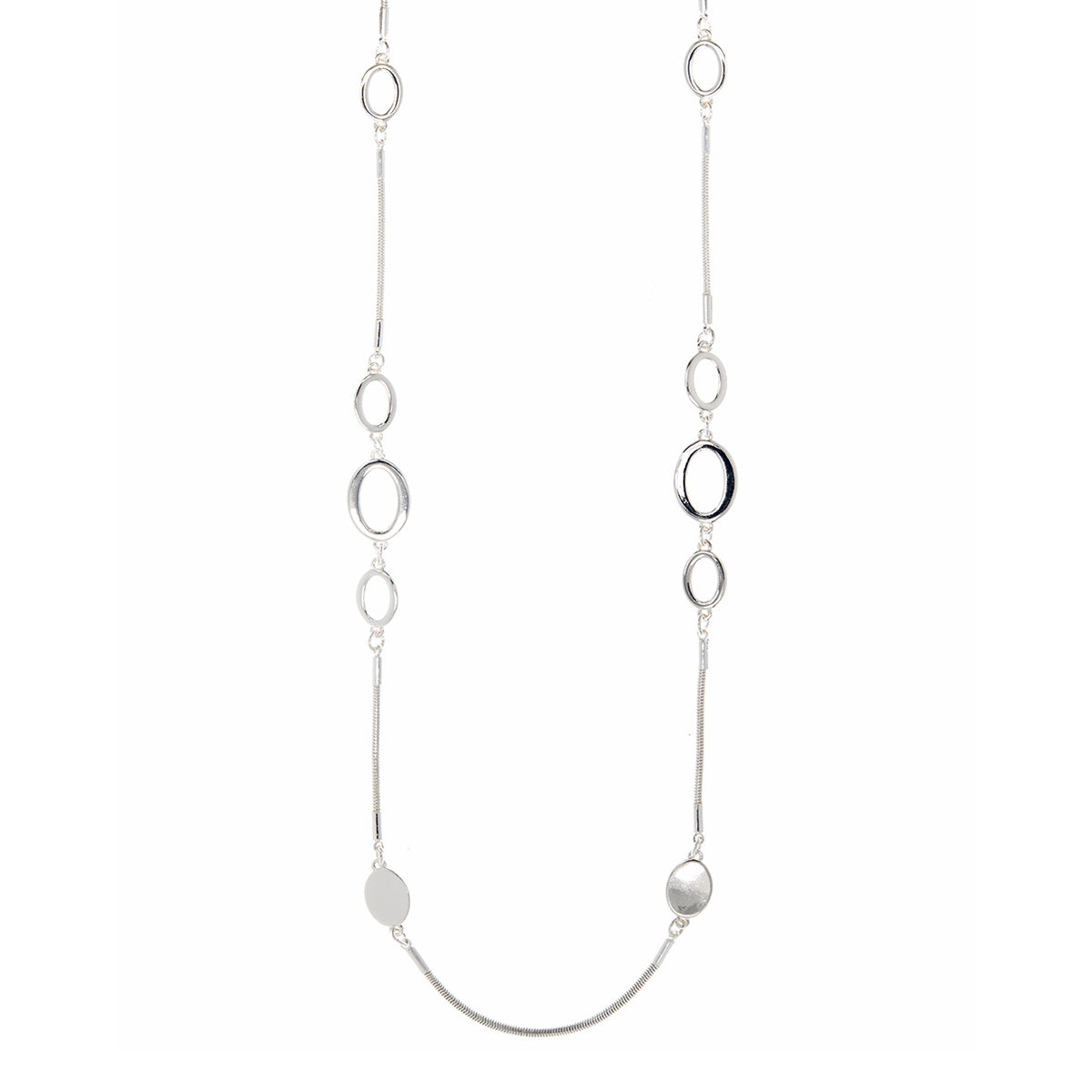 COLLAR NINE WEST BASIC NW SILVER PLATEADO
