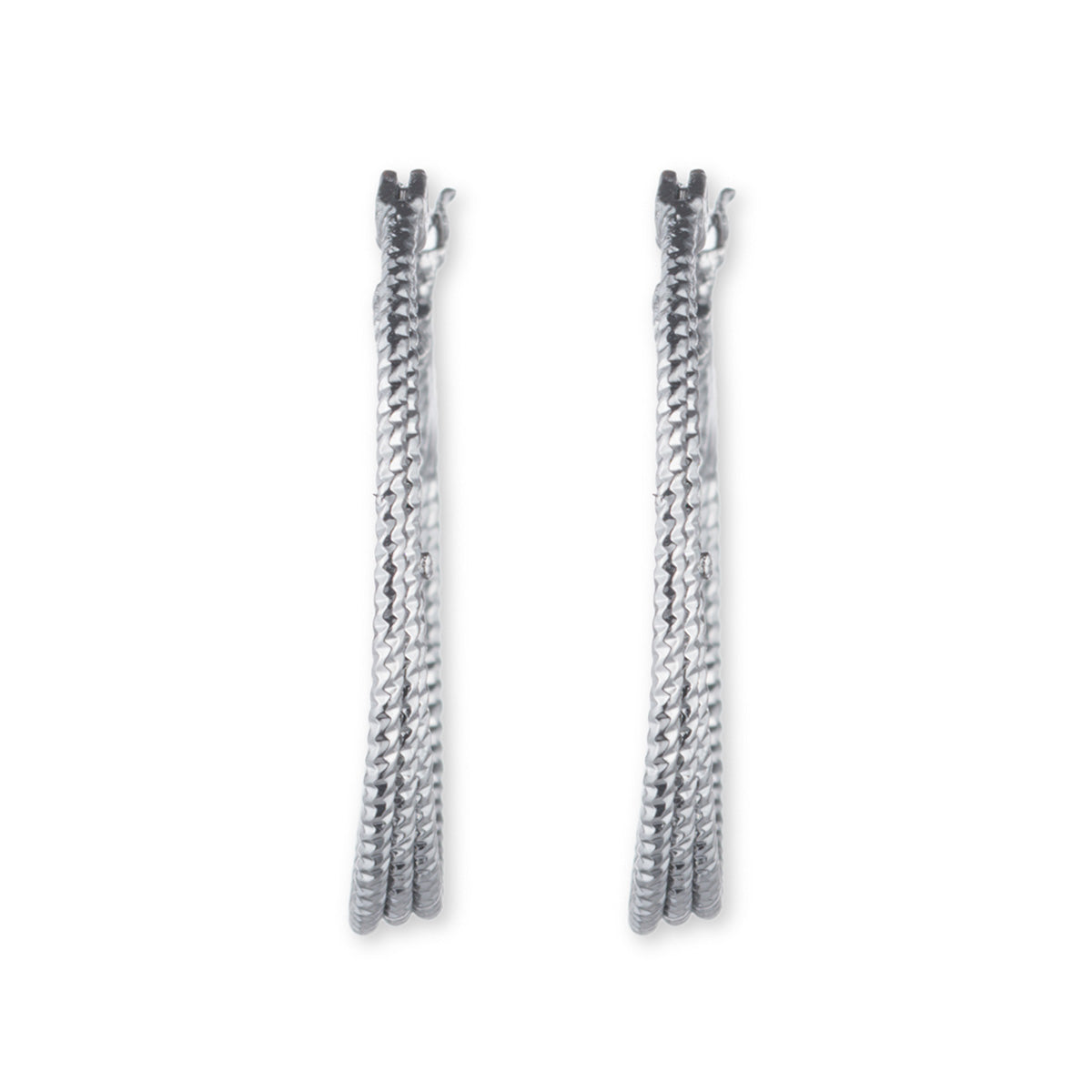 ARETES NINE WEST BASIC NW SILVER NEGRO