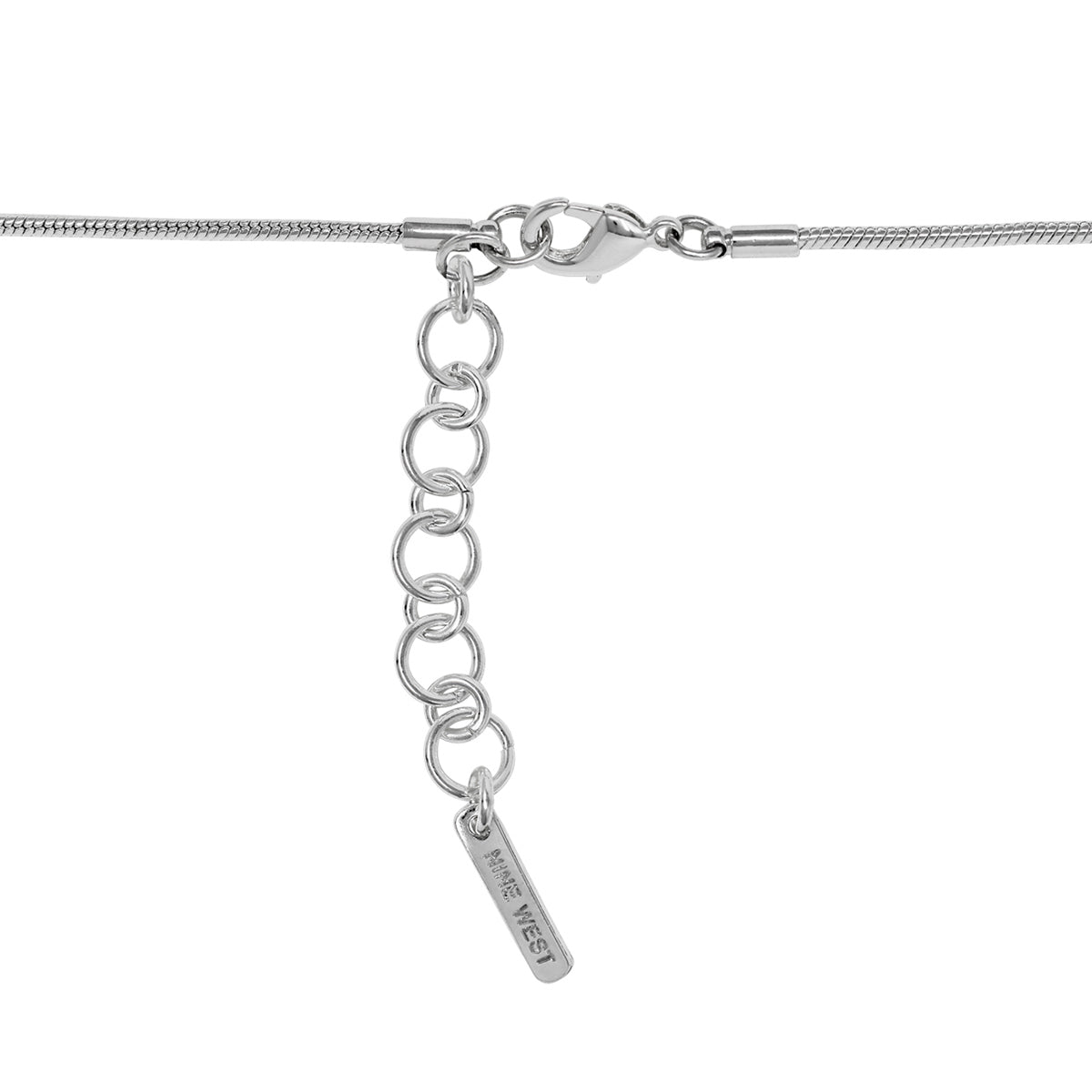 COLLAR NINE WEST BASIC NW SILVER PLATEADO