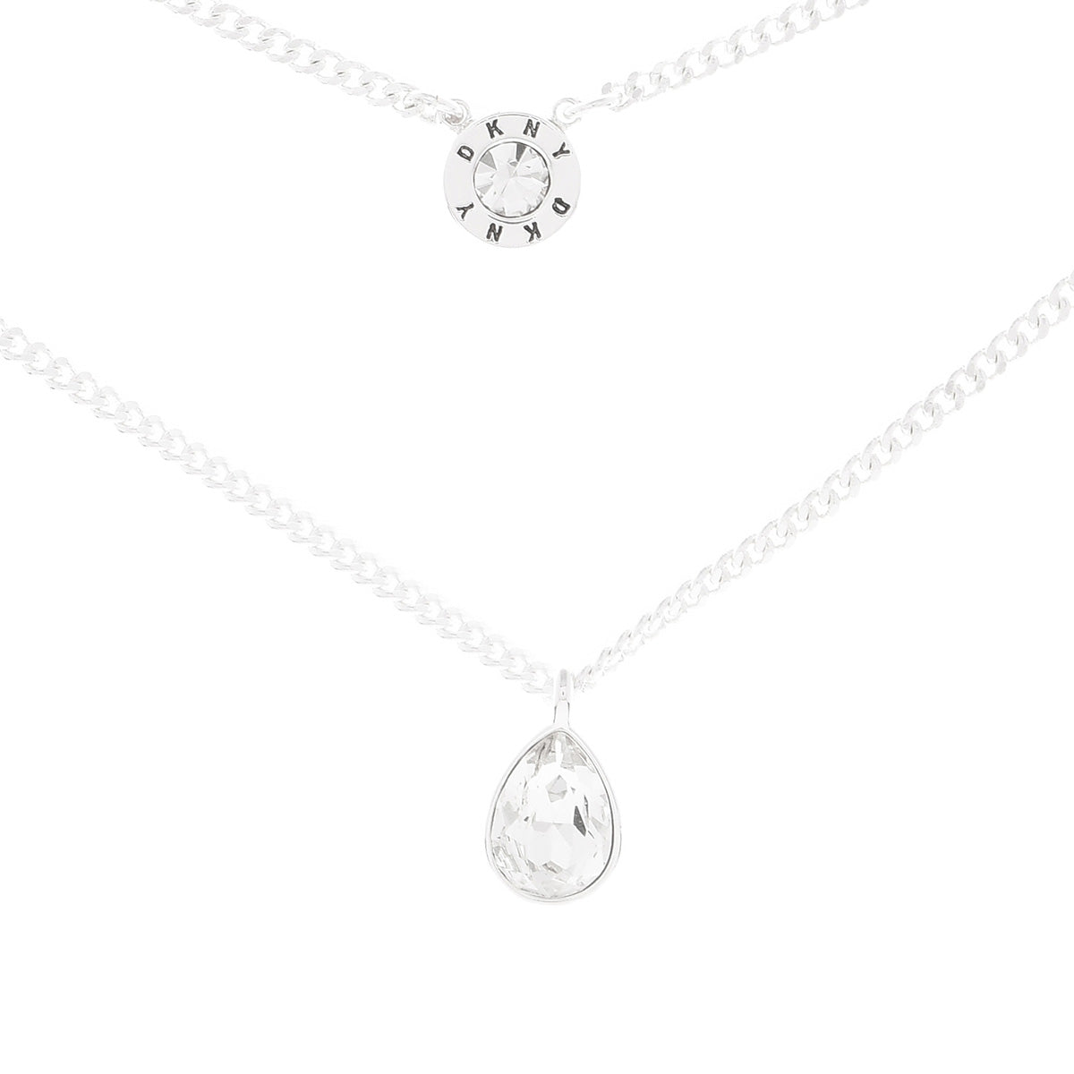 COLLAR DKNY DKNY BAS SILV SOC PLATEADO