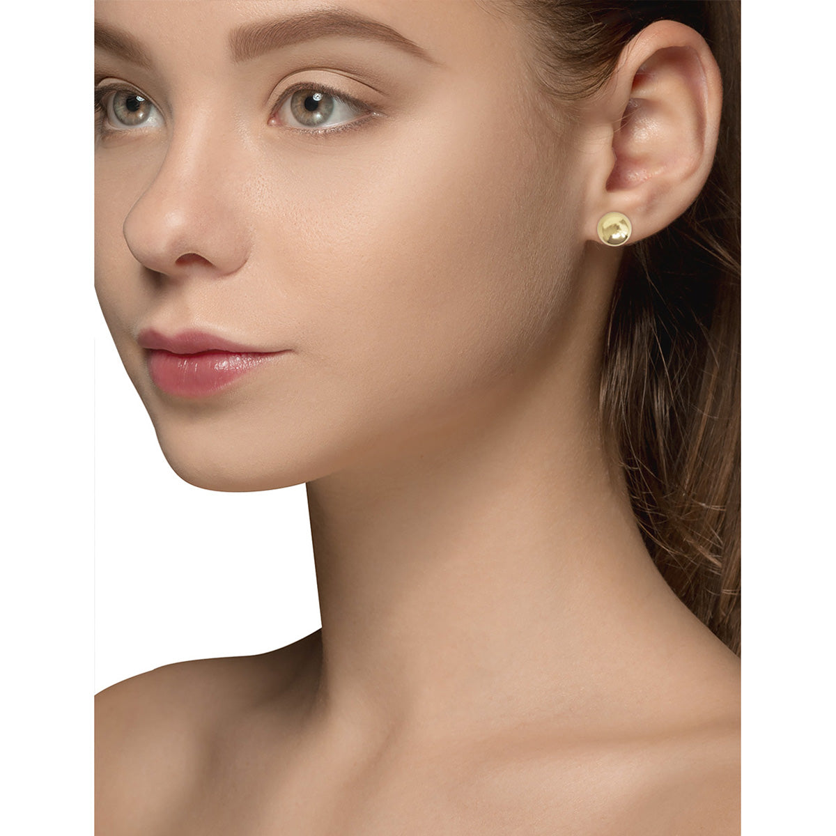 ARETES RALPH LAUREN LAUREN BASICS DORADO