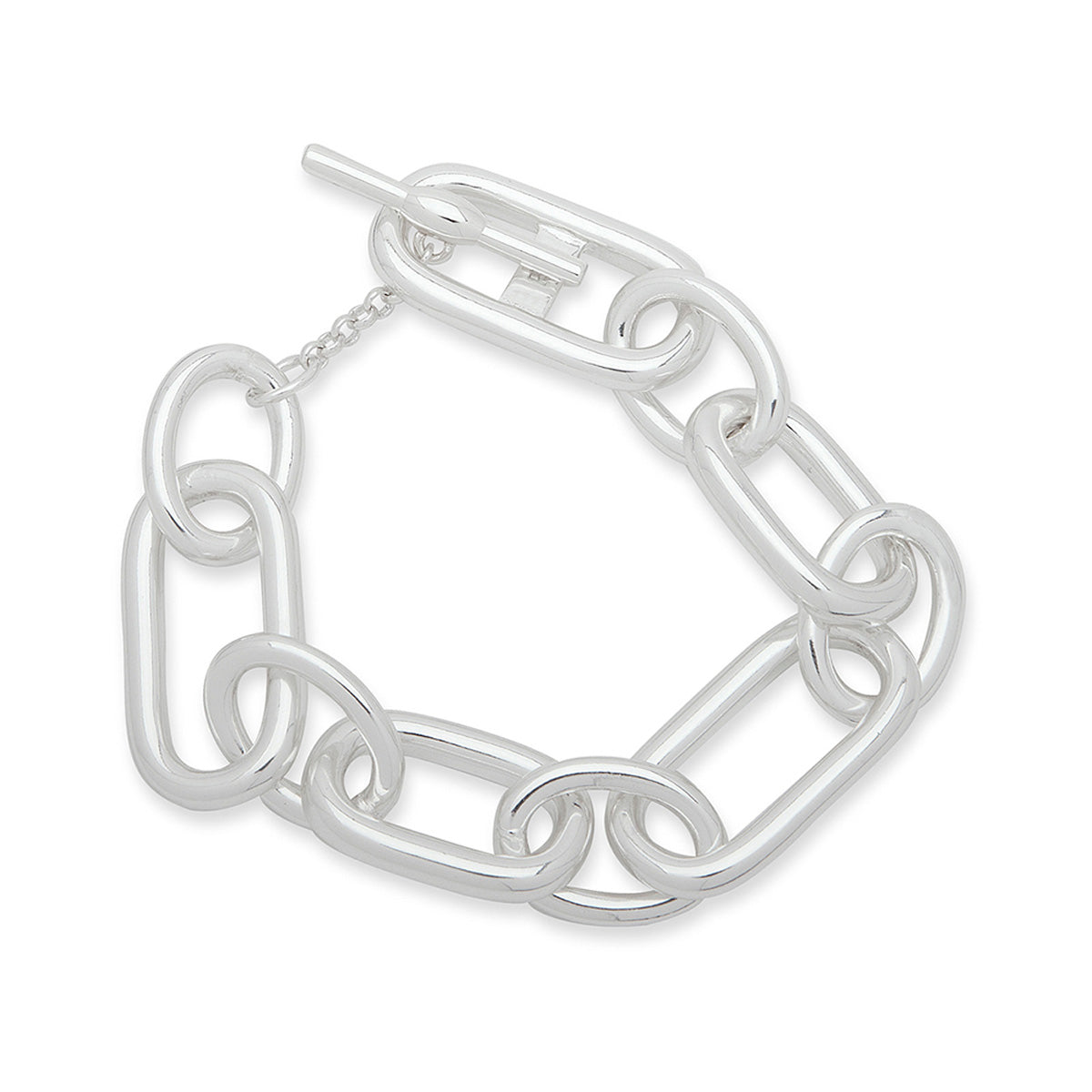 PULSERA RALPH LAUREN BASSETT PLATEADO