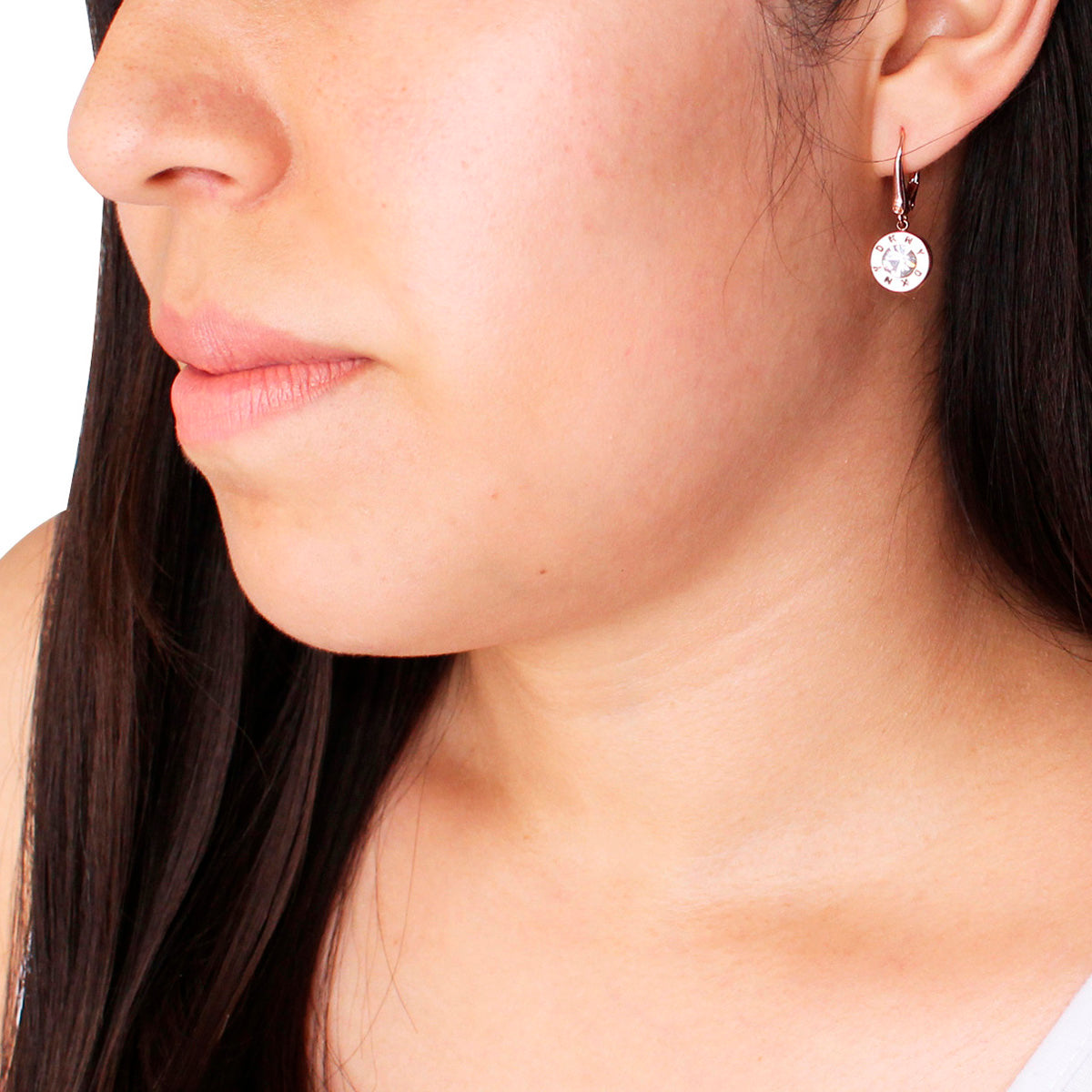ARETES DKNY DKNY BAS ROSEGLD ORO ROSADO